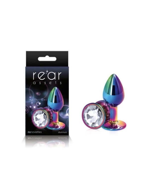 Rear Assets - Plug Anal Multicolor Small- Rainbow - Imagen 3