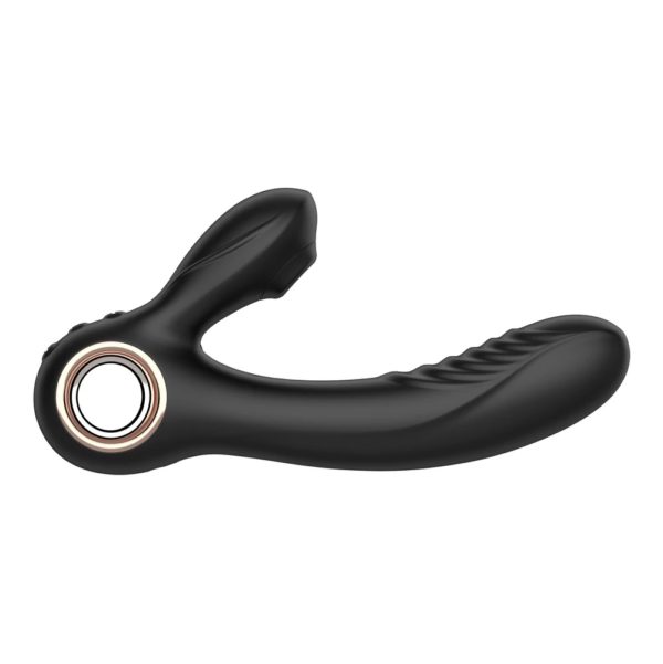 Voodoo Beso succión Vibrador - Negro - Imagen 3