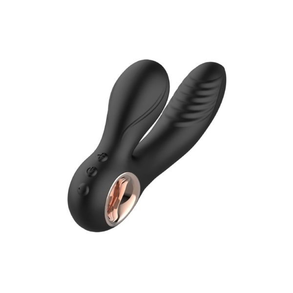 Voodoo Beso succión Vibrador - Negro - Imagen 2