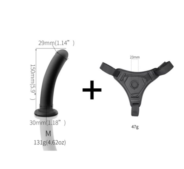 Strap-on arnes ajustable  c/ Dildo de 6¨ - Imagen 4