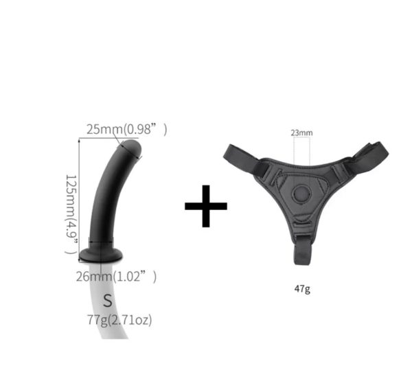 Strap-on arnes ajustable  c/ Dildo de 6¨ - Imagen 3