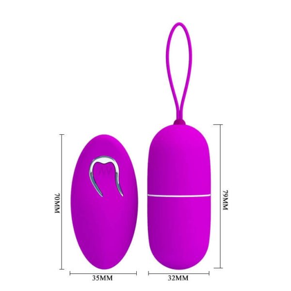 PRETTY LOVE - Huevo Vibrador Control Remoto - Imagen 7