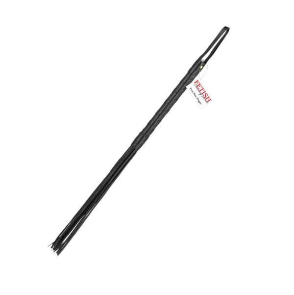 Fetish Fantasy Series First Time Flogger Black 20 Inch - Imagen 2