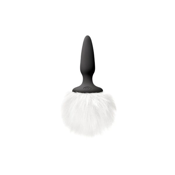 Plug Cola de Conejo Mini - White Fur