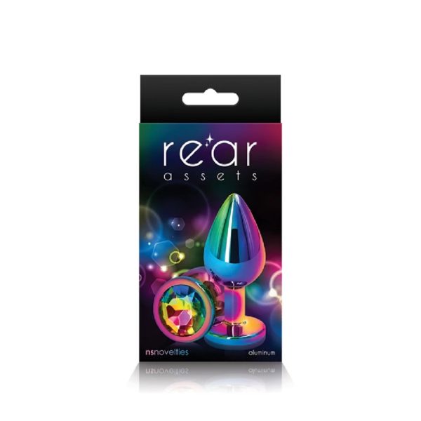 Rear Assets - Plug Anal Multicolor Small- Rainbow - Imagen 2