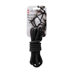 Lux Fetish Bondage Rope Black 10 Feet