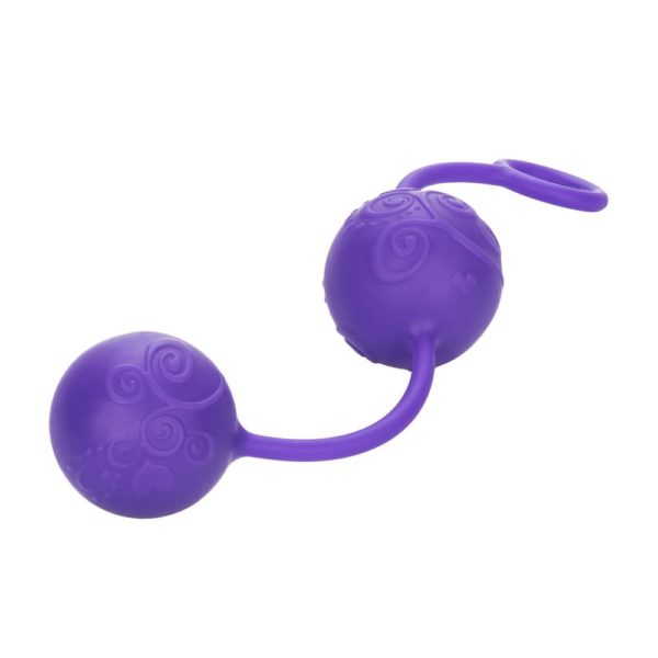 CaleXotics - Silicone "O" Balls in Purple - Imagen 2