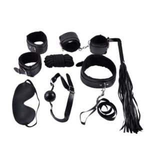 Kit BDSM 7 piezas - Black