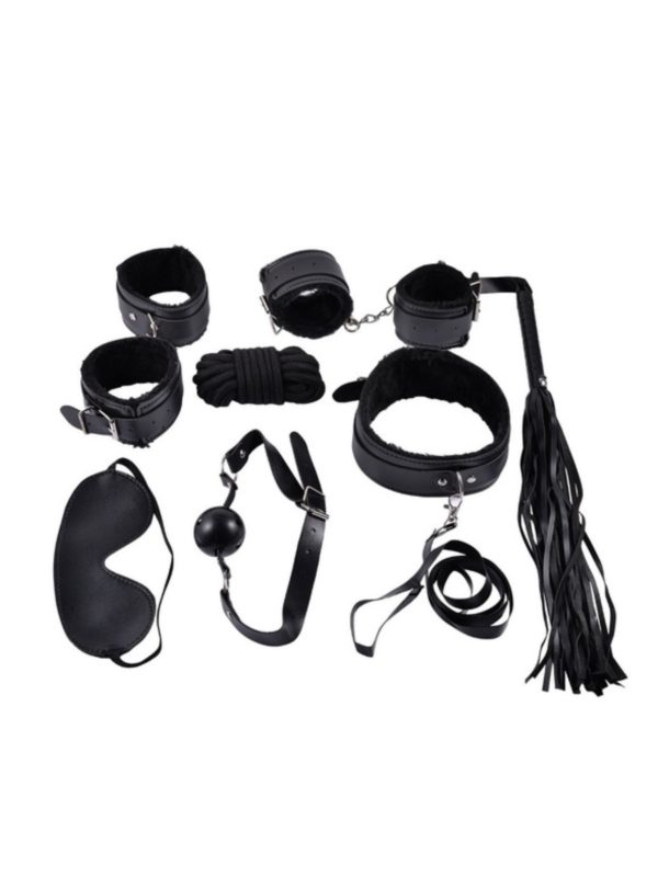 Kit BDSM 7 piezas - Black