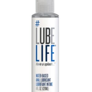 #LUBE LIFE
Lubricante Anal base agua - 4 Onz. (120ml)