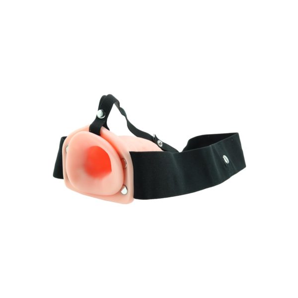 Dr. Skin - 7 Inch Hollow Strap On - Vanilla - Imagen 2