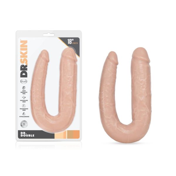 Dr. Skin - Dildo Doble - Vanilla