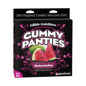 Edible Crotchless Gummy Panties Watermelon