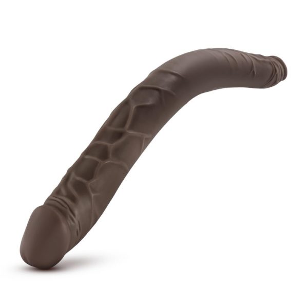 Dr. Skin - 16 Inch Double Dildo - Chocolate - Imagen 3