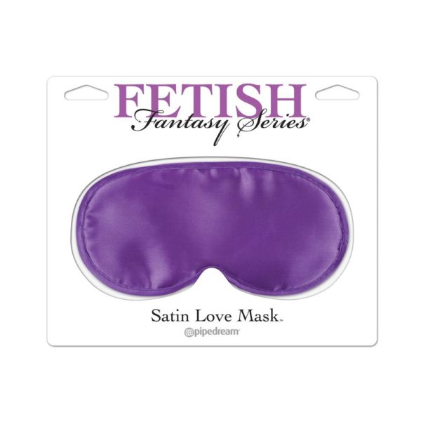 Fetish Fantasy Series Satin Love Mask - Purple - Imagen 3