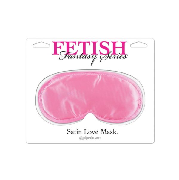 Fetish Fantasy Series Satin Love Mask - Pink - Imagen 2