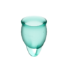 SATISFYER 
Feel Confident Menstrual Cup - Dark Green - Imagen 2