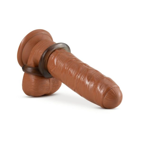 Stay Hard - Cock Ring and Ball Strap - Black - Imagen 3