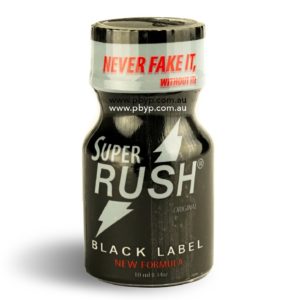 Super Rush popper original black