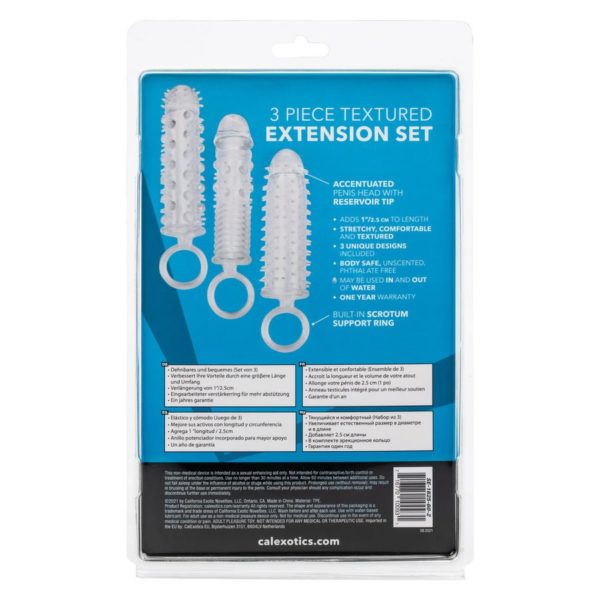 3 Piece Textured Extension Set - Imagen 6