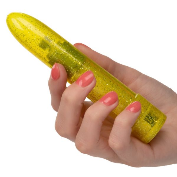 CaleXotics - CaShane's World Sparkle Vibe in Yellow - Imagen 5