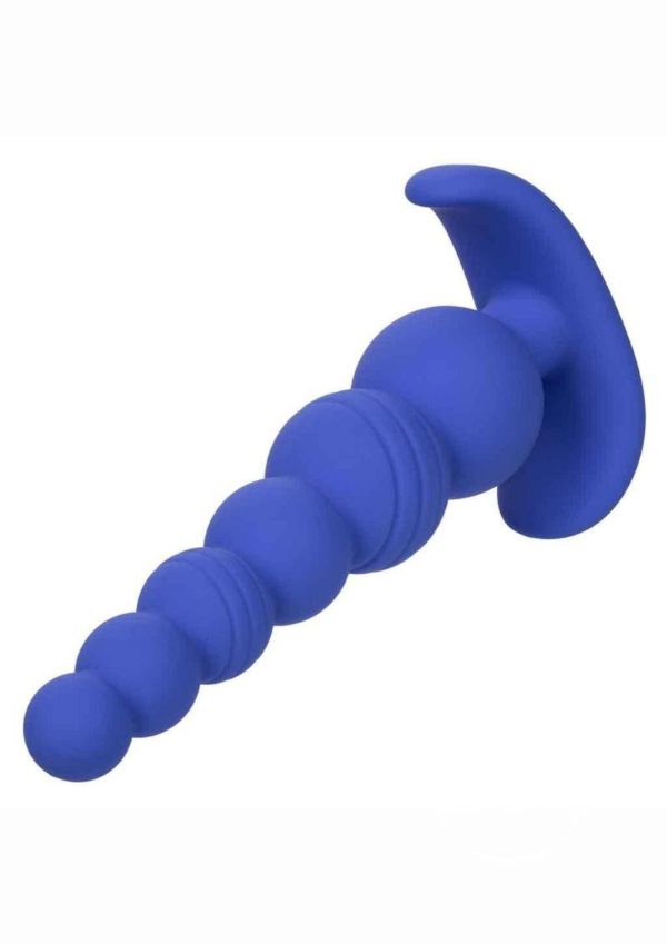 Cheeky X-6 Beads Silicone Anal Probe - Blue - Imagen 2
