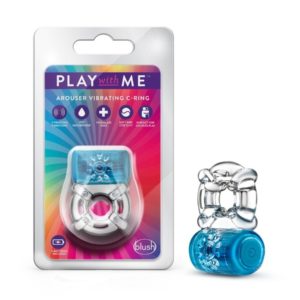 Play With Me - One Night Stand Vibrating C-Ring - Blue