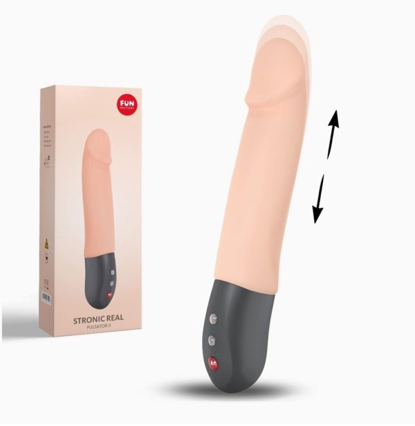 STRONIC REAL - REALISTIC PULSATOR - CREAM