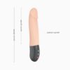 STRONIC REAL - REALISTIC PULSATOR - CREAM - Imagen 4