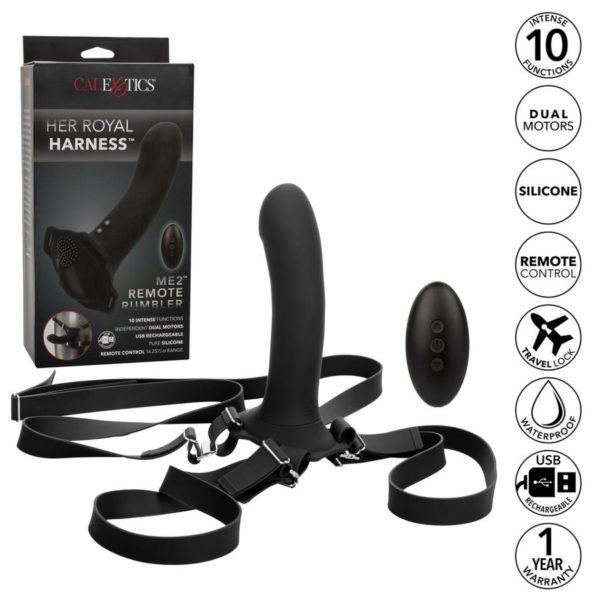 Her Royal Harness™ Me2™ Remote Rumbler - Imagen 7