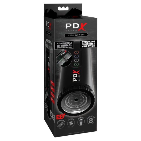 Pipedream Extreme Elite Moto Blower Masturbator - Black - Imagen 2