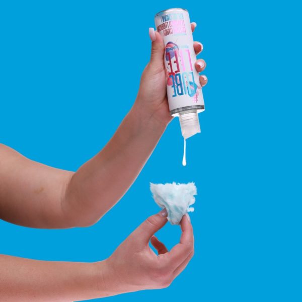 #LUBELIFE Lubricante a base de agua con sabor de algodón de azúcar, 8 Onz. (240ml) - Imagen 5