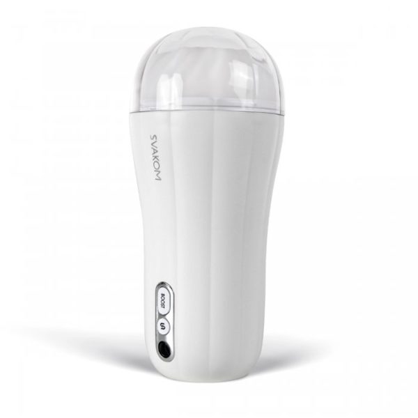 SVAKOM Robin Powerful Vibrating Masturbator - White