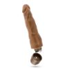 Dr. Skin - Cock Vibe 4 - 8 Inch Vibrating Cock - Mocha - Imagen 4