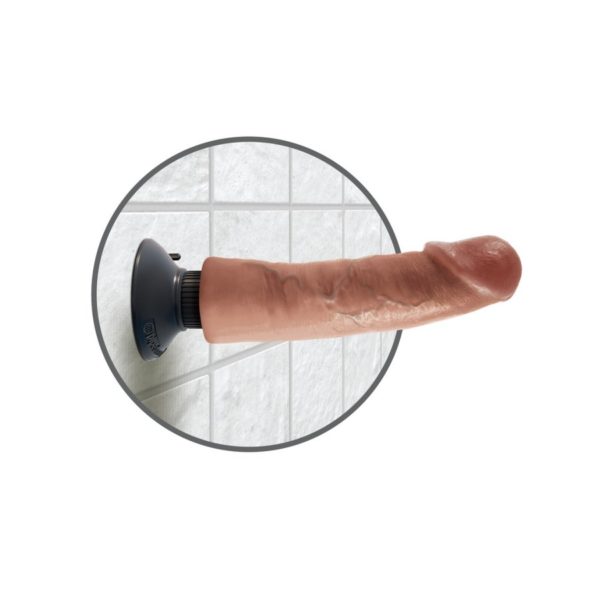 King Cock 9" Vibrating Cock - Imagen 5