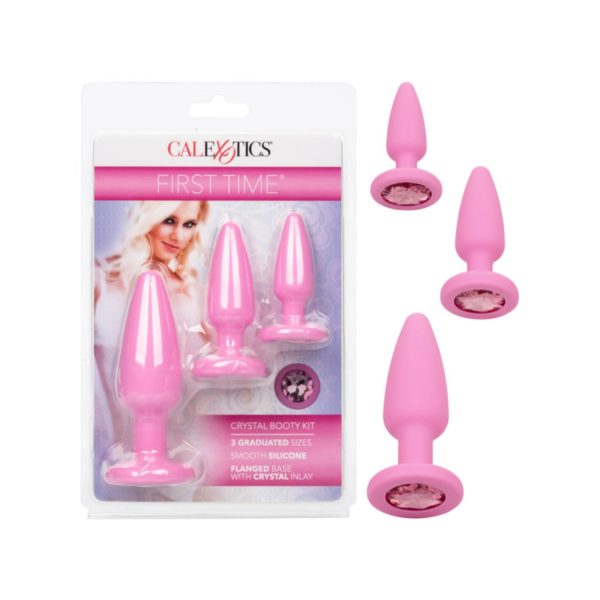 First Time® Crystal Booty Kit - Pink