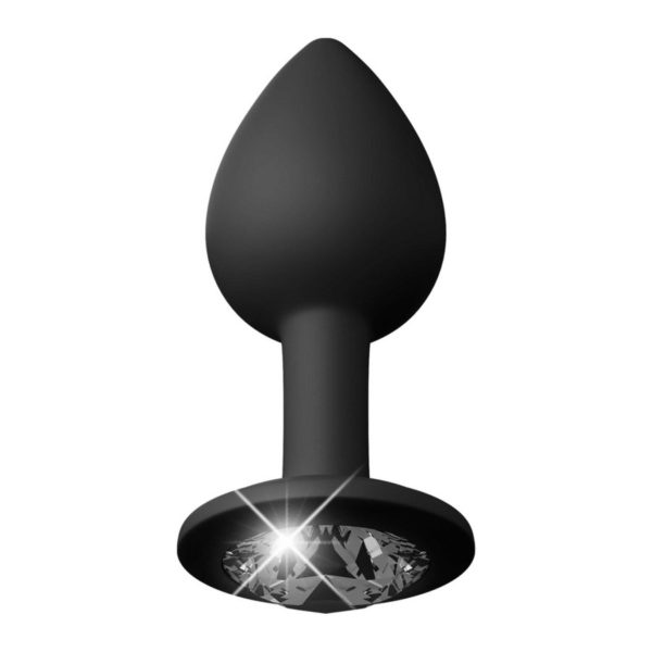 Hookup Panties Crotchless Secret Gem - SM/LG - Black - Imagen 8