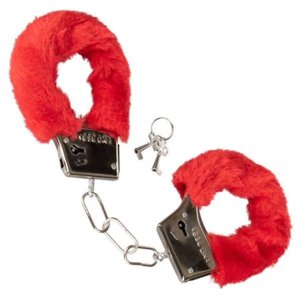 Playful Furry Cuffs - Red - Imagen 2