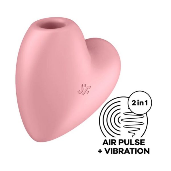 Satisfyer Cutie Heart-Light Red - Imagen 2