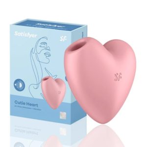 Satisfyer Cutie Heart-Light Red