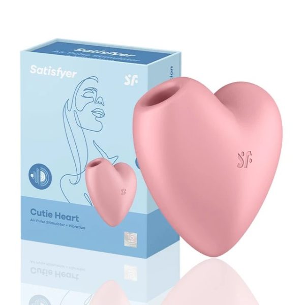 Satisfyer Cutie Heart-Light Red